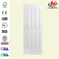 30 in. x 80 in. Solidoor Textured 4-Panel Arch Top Solid Core Primed Composite Interior Door Slab